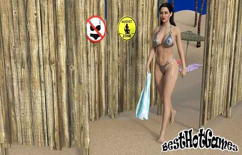 The beach